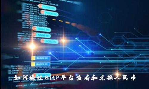 如何通过BitP平台查看和兑换人民币