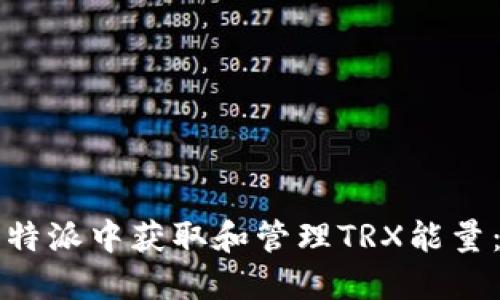 如何在比特派中获取和管理TRX能量：全面指南