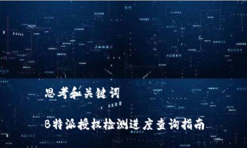 思考和关键词

B特派授权检测进度查询指南