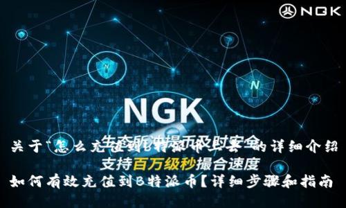 关于“怎么充值到b特派币上去”的详细介绍

如何有效充值到B特派币？详细步骤和指南
