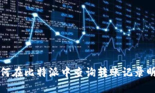 如何在比特派中查询转账记录明细