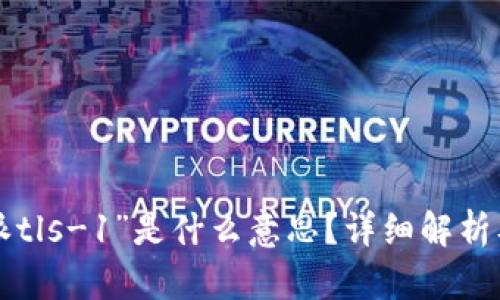 “b特派tls-1”是什么意思？详细解析及应用