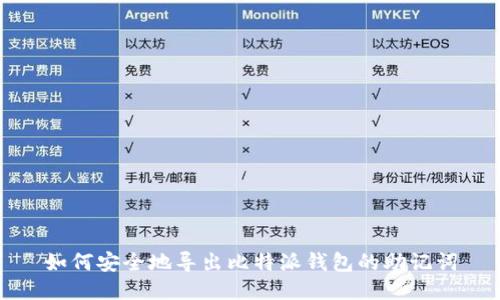 如何安全地导出比特派钱包的助记词