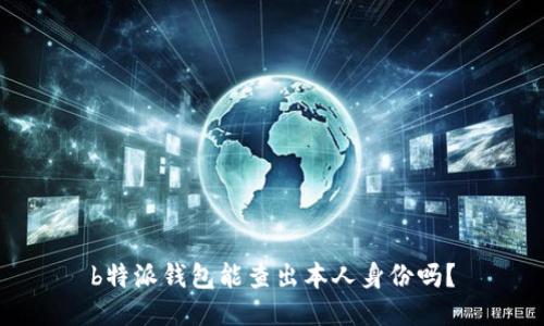 b特派钱包能查出本人身份吗？