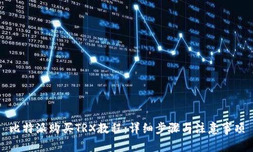 比特派购买TRX教程：详细步骤与注意事项