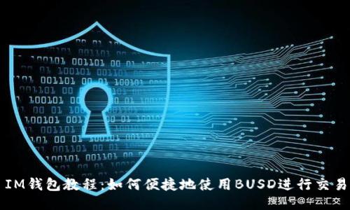 IM钱包教程：如何便捷地使用BUSD进行交易