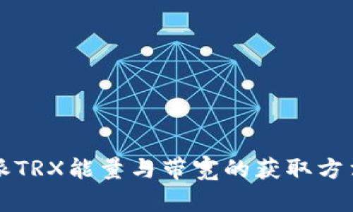 比特派TRX能量与带宽的获取方法详解