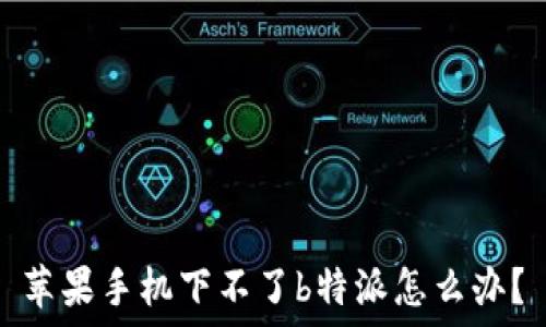   
苹果手机下不了b特派怎么办？