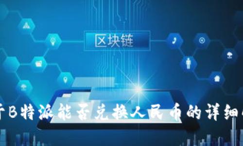 关于B特派能否兑换人民币的详细解答