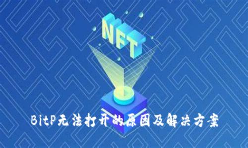 BitP无法打开的原因及解决方案