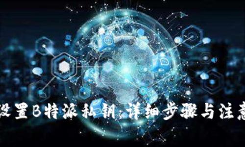 如何设置B特派私钥：详细步骤与注意事项