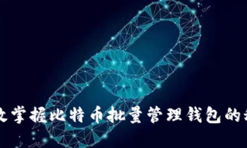 高效掌握比特币批量管理钱包的秘密