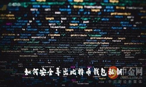 如何安全导出比特币钱包私钥